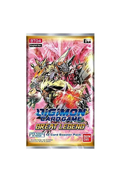 BANDAI Digimon Card Game Great Legend Booster Pack