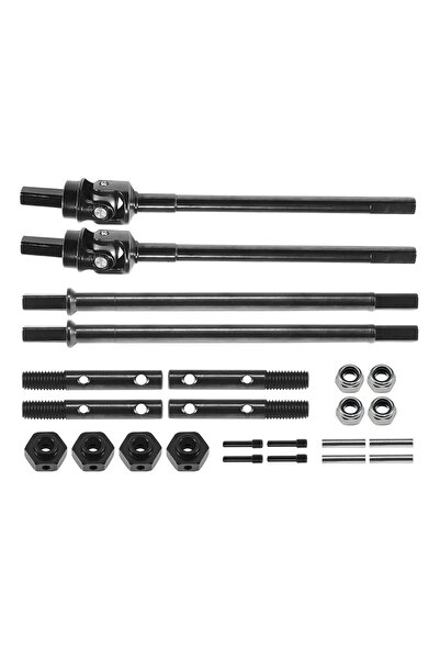 Choice3 Shafts Set Steel Capra F9 Portal Stub Axle Universal Driveshaft Strai...