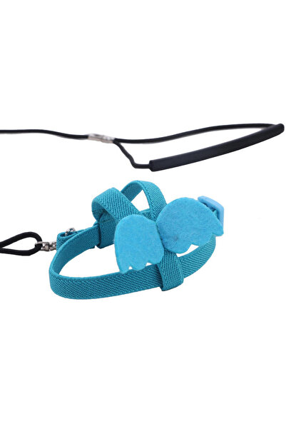 Choice9 قطعتان من حزام الطيران الأزرق للببغاء، مناسبتان لطيور المكاو، ومستلزم...