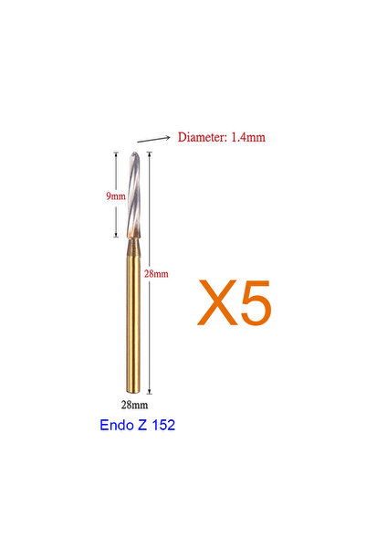 Choice1 Endo Z 28 JNSUR Zekrya Dental Tungsten Bur Endo Z Carbide Bur FG Surg...