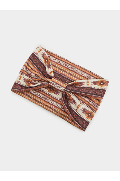 Styli Women Boho Printed Knotted Headband