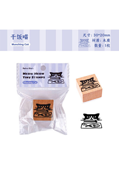 Choice6 مجموعة طوابع حروف أبجدية خشبية عتيقة لطيفة على شكل حيوان أليف، قطعة و...