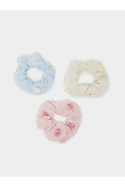 Styli Pack of 3 - Floral Scrunchies