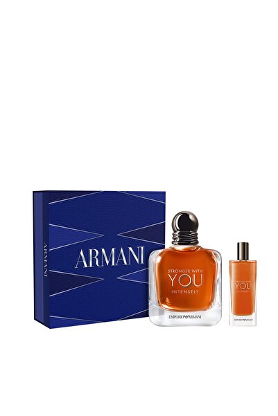 Emporio Armani Stronger With You Intensely Edp 100 Ml + Edp 15 Ml