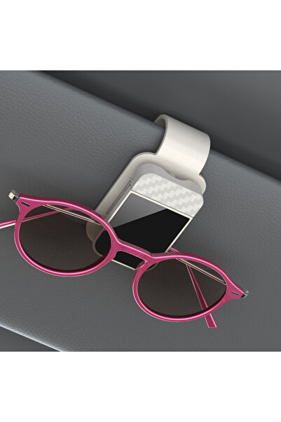 Choice مشبك نظارات قبعة بواقٍ شمسي نظارات، حامل بطاقات وتذاكر، مشابك تخزين ثا...