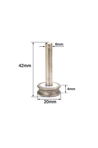 Choice 150 4mm SI FANG Concave Diamond Grinding Wheel 2-12mm for Glass Jade C...