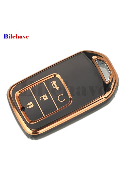 Choice8 4 buttons black jingyuqin 2/3/4 BTN New TPU Car Key Case For Honda CR...