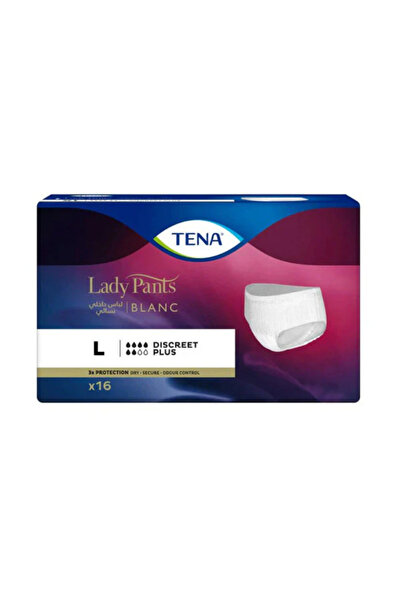 TENA Women's (Tina) soft Lace panties - size large - comfortable design and l...