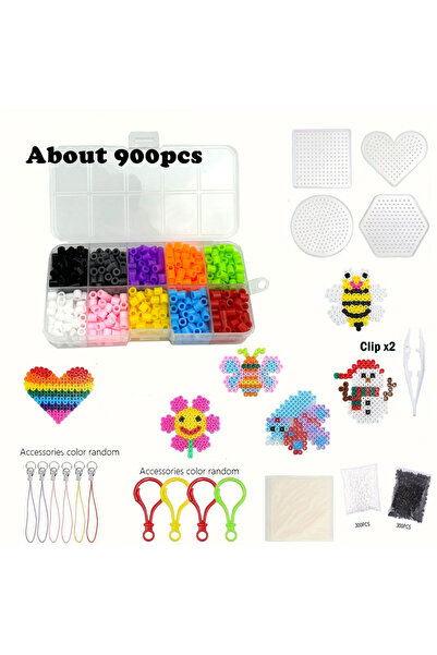 choice2 مجموعة خرز كي بألوان قوس قزح (10 ألوان) - 24/15/12/10 ألوان، أحجية بك...