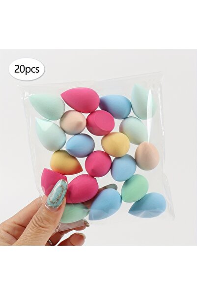 Choice6 20PCS-XFP-MIX3 20/50/100PCS Mini Makeup Sponges - Latex-Free, Water-A...