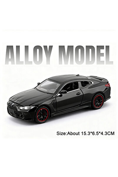 choice2 M4 Black Scale 1:32 M4 X3M Toy Car Model Pull Back Music Light Doors ...