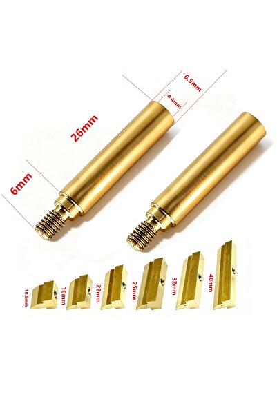 choice2 مجموعة رؤوس لحام مكونة من 8 قطع، على شكل مجرفة، بعرض 10.5-40 مم، مناس...