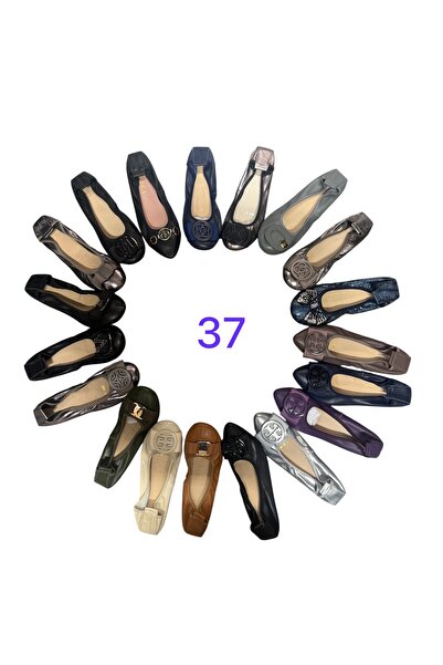 NO NAME Genuine Leather Ballet Flats