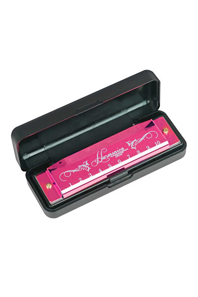choice2 1 Pcs Rose IRIN Harmonica 10 Holes 20 Notes Key of C Harmonica Colorf...