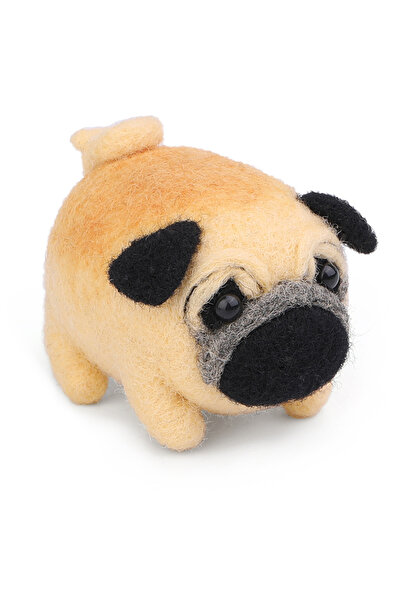 Choice3 dog 5 1 Set Non-Finished Cute Animal Cat Wool Felting Material Packag...