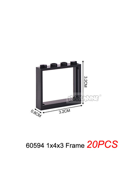 choice2 60594 إطار 5 مارومين إم طوب باب إطار نافذة زجاج بناء طوب بناء أجزاء م...