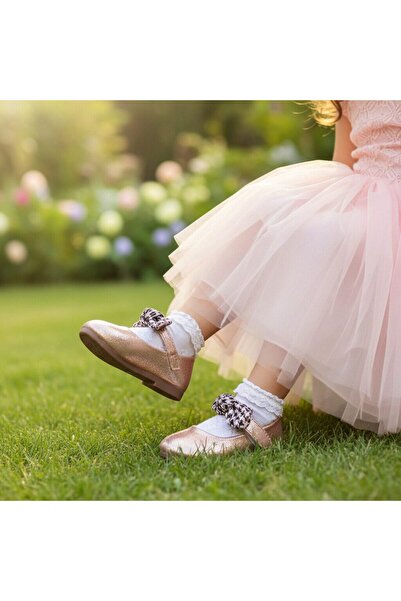 OEM Pantofi casual pentru fete, cu aplicație fundă decorativă, practici și co...