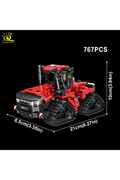 Choice4 NO.03 No box HUIQIBAO Farmer Truck model Building Blk Tractor Cultiva...