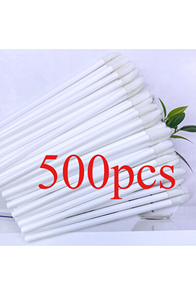 choice2 500PCS White 50/500PCS Disposable Lip Brush Eyelash Extension Makeup ...