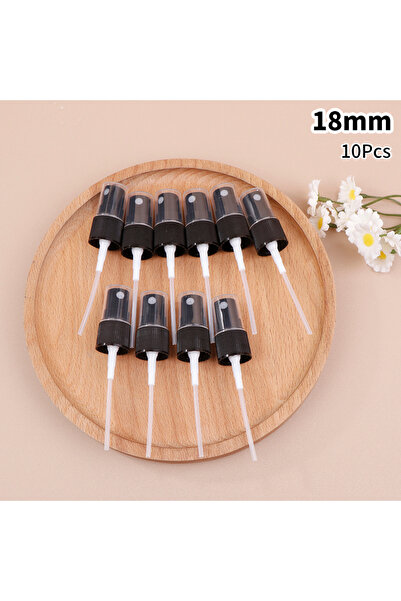 Choice5 10 قطع من رؤوس بخاخات العطور المحمولة السوداء مقاس 18 مم، بديلة لرؤوس...