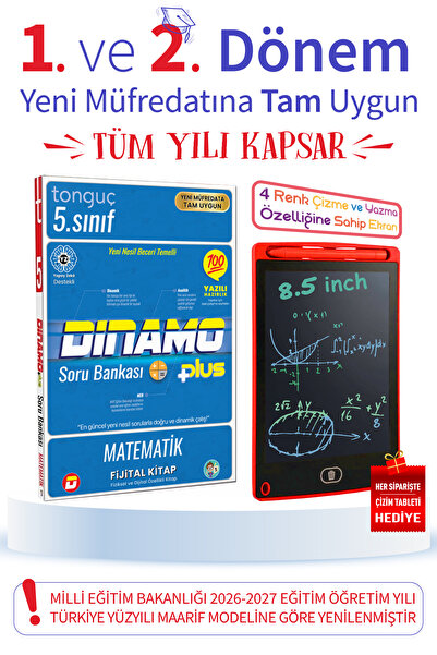 Tonguç Yayınları 5. Sınıf Dinamo Matematik Soru Bankası | Yeni Nesil | Video ...