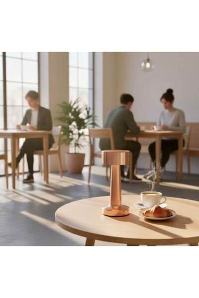 OEM LED Table Lamp, Rose-Gold Finish