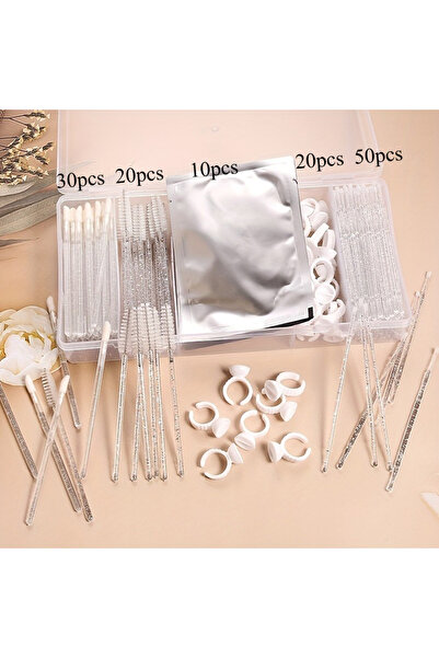 choice2 A0338-FOX 130 pcs 130 pcs set Glue Tweezer Organizer makeup With Cove...