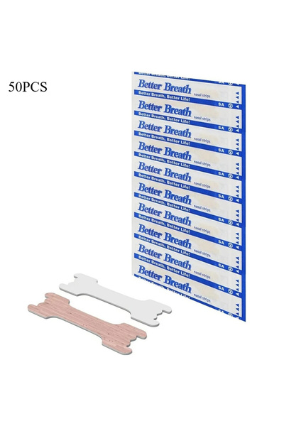 Choice1 شرائط أنفية للتنفس، 55 مم × 17 مم، A0308-50 قطعة، 20/50/100 قطعة، شرا...