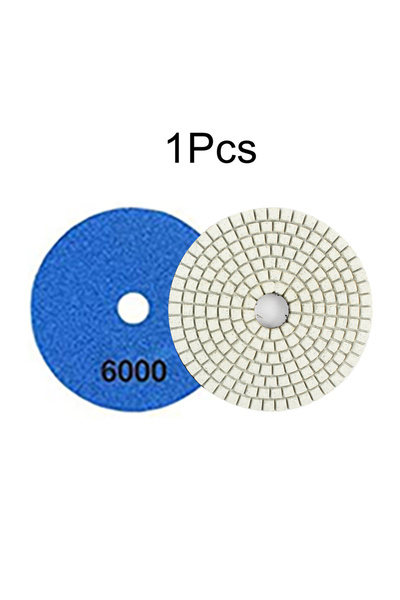 Choice10 6000grit 4"Diamond Polishing Pad 30-10000 Grit Wet/Dry Granite Concr...