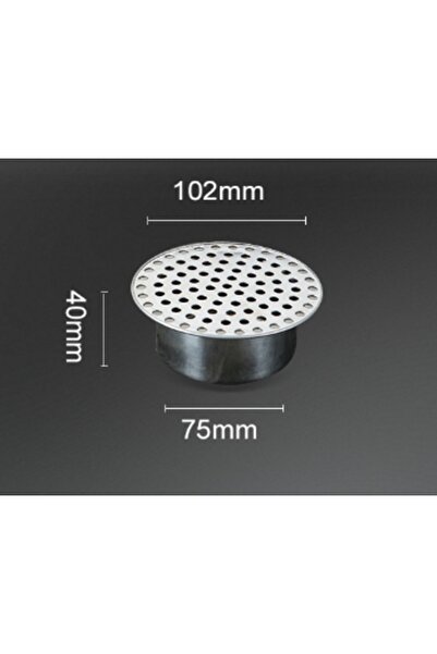 Choice3 80 tubes Stainless Steel Drain Cover Round Hole Drain Filter with Inn...