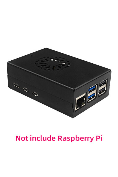 Choice1 Case Raspberry Pi 5 Metal Case Aluminum Alloy Shell compatible for Ac...