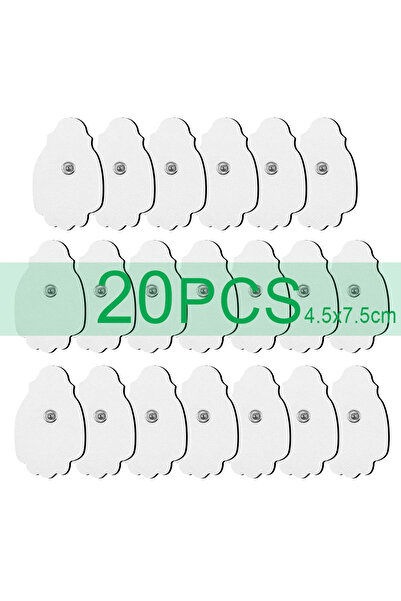 Choice1 4.5x7.5cm 20pcs 10/20PCS Silicone Gel Electrode Pads for Tens Machine...