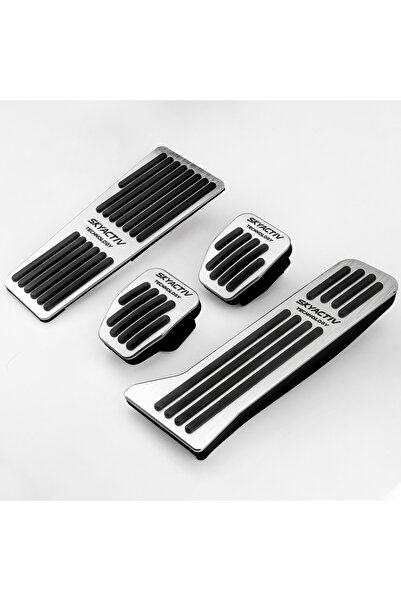 Choice8 طقم 4 قطع فضية اللون، مناسب لسيارات مازدا 2، 6، GJ، CX-5، CX5 KE، KF،...