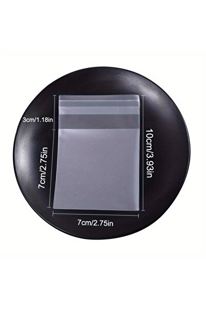 Choice1 Other 7x10cm 100-Pack Thicked Frosted Transparent Self-Sealing Bags -...