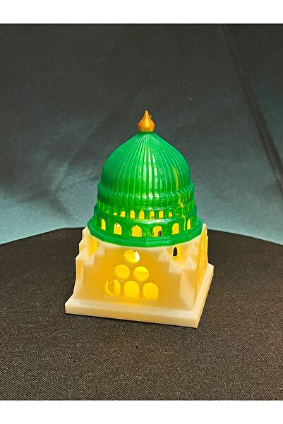 SamilaCraft Led Mumlu Yeşil Kubbe (Mescidi Nebevi)