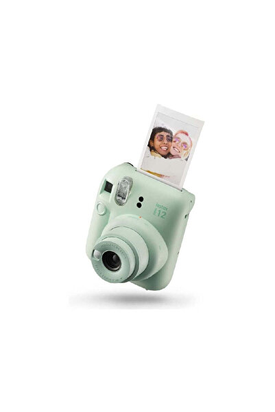 Instax كاميرا ميني 12 فيلم فوري، لون أخضر نعناعي + عبوة من 20 فيلم