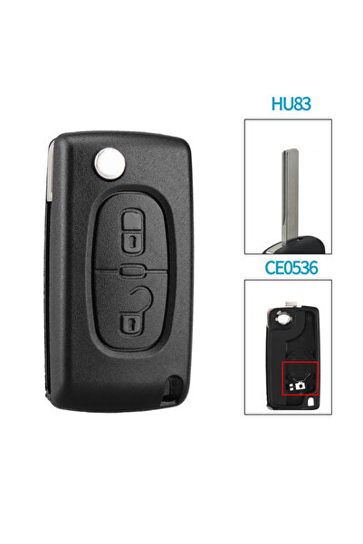 Choice8 غطاء مفتاح سيارة KEYYOU قطعة واحدة، 2BT HU83 CE0536، مناسب لسيارات بي...