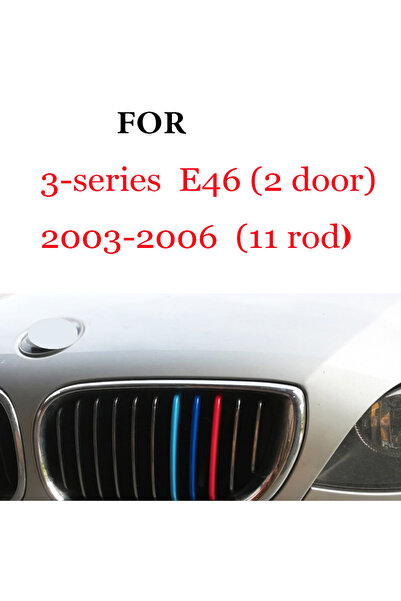 Choice18 مجموعة من 3 قطع من شرائط تزيين الشبك الأمامي لسيارات BMW الفئة 1، 2،...