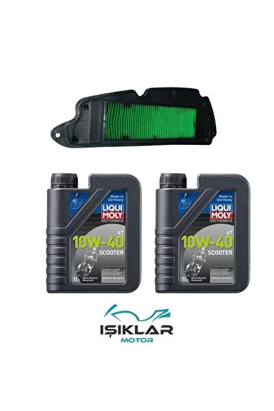monero Honda Forza 250 21-24 Liqui Moly Yağ Ve Hava Filtre Bakım Seti Bs0007