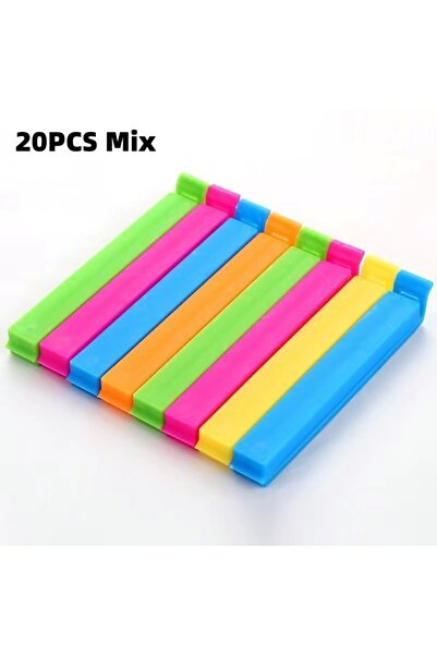 Choice 20pcs Mix 5/10/20PCS Portable Kitchen Storage Food Snack Seal Sealing ...