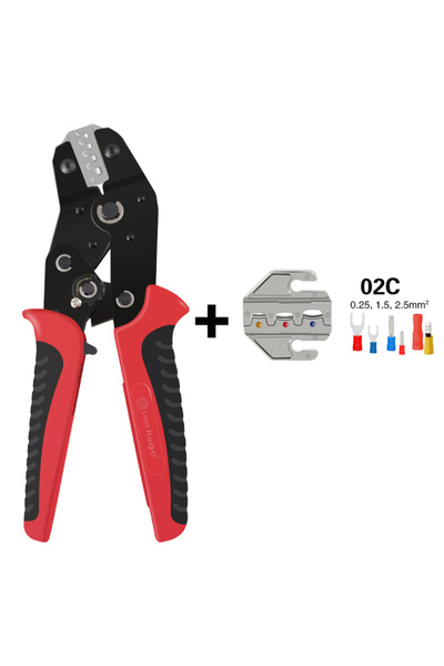 choice2 SN-58B 1 Jaws F Crimping Tool Set Pressed Pliers Electrician Tools El...