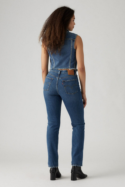 Levi's 501 Jeans Erin Can'T Wait Straight Women's Blue Jeans