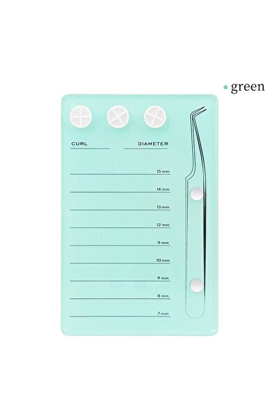 Choice6 A0024-green Eyelash Extension Scale Holder Magnetic Acrylic Lash Boar...