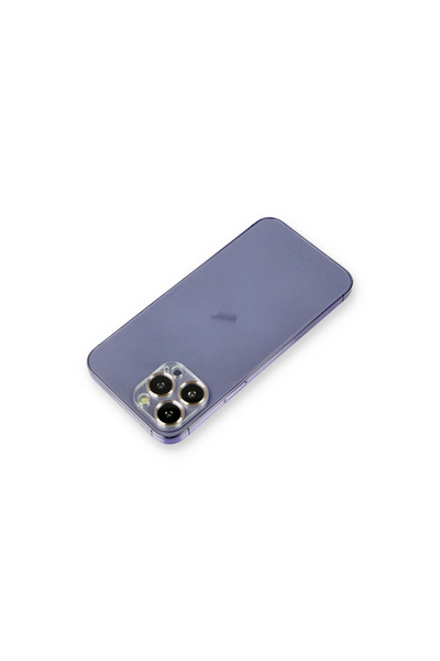 xirshop iPhone 12 Pro Max Metal Camera Lens Protection Glass - Gold