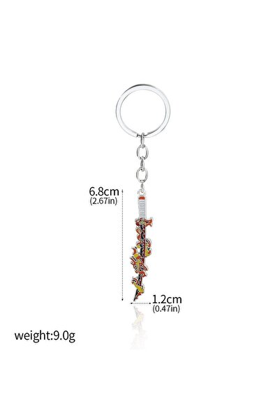 Choice1 بانداي k00616-03 أنيمي شيطان القاتل السيف سلسلة مفاتيح كيميتسو نو ياب...