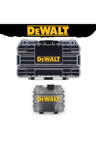 Choice7 مجموعة صناديق تخزين ملحقات الأدوات الصغيرة والمتوسطة من ديوالت، متوسط...