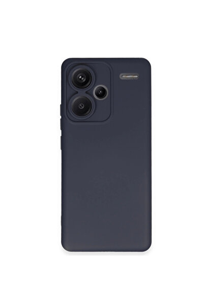 xirshop حافظة ريدمي نوت 13 برو بلس من السيليكون المخملي النانوي - أزرق داكن