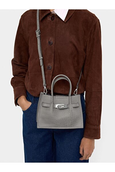 PARFOIS Hayvan Desenli Kemer Detaylı Çanta