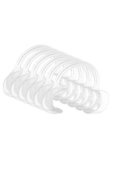 Choice1 Clear(M)-5pcs 5Pcs C-Shaped Dental Cheek Retractors (M size,Pink ) Mo...