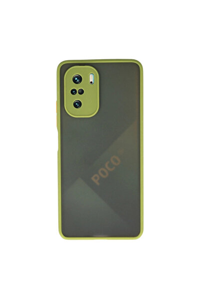 xirshop Poco f3 case montreal silicone cover - light green